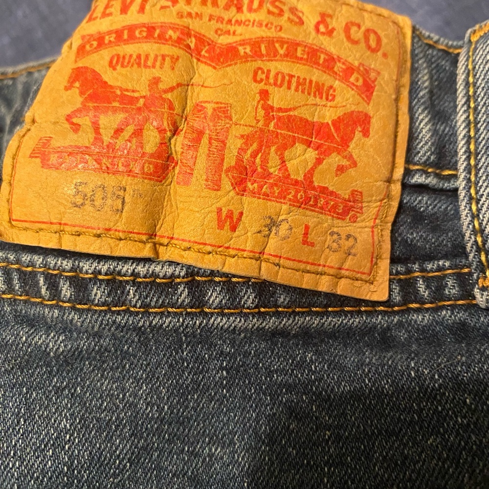 Levi's Blue Relaxed Jeans